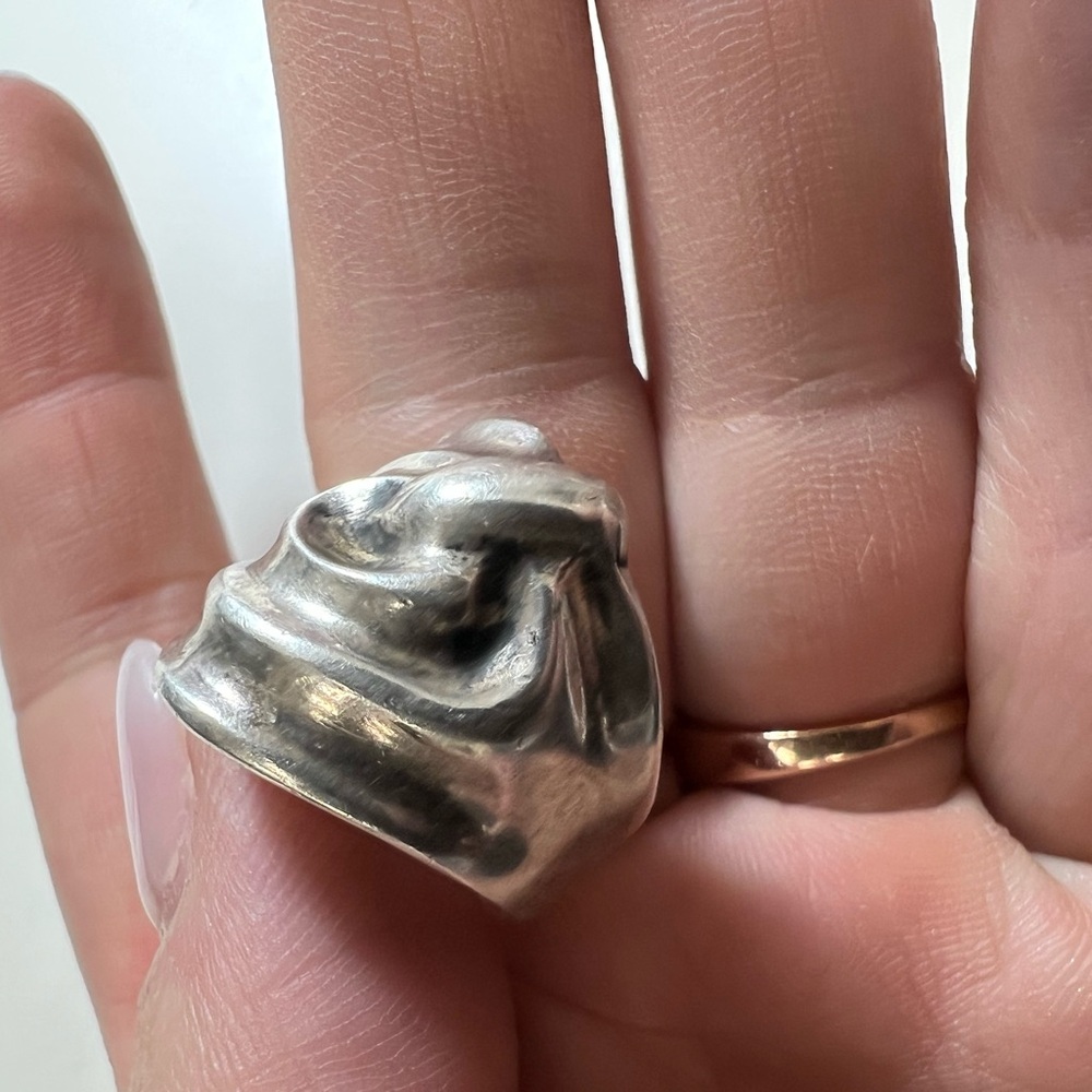 Vintage Sterling silver ring - Picture 9 of 15